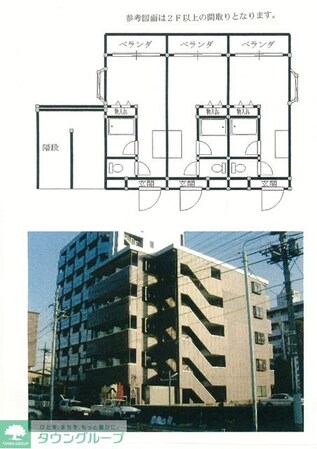 プラチナコート52番館の物件間取画像